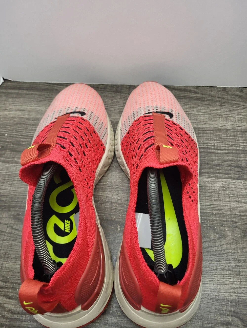 Nike React Phantom Run Flyknit 2 Siren Red Running Shoes Mens Size 10.5